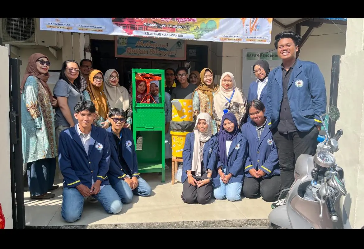 Inovasi Alat Press Botol Plastik di RT 30 Klandasan Ilir, Dukung Pengurangan Sampah dari Rumah Tangga