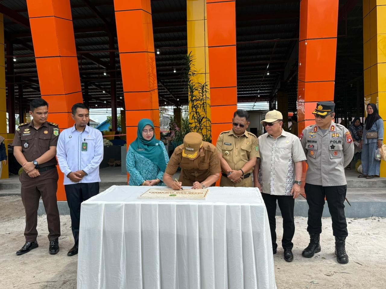Pasar Saik Sukamara Diresmikan, Bupati Harap Dongkrak Ekonomi Masyarakat