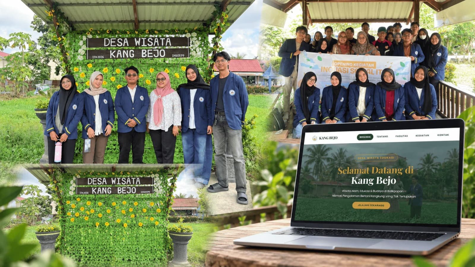Angkat Potensi Lokal, ITK Perkuat Branding Digital Agrowisata Kang Bejo di Balikpapan