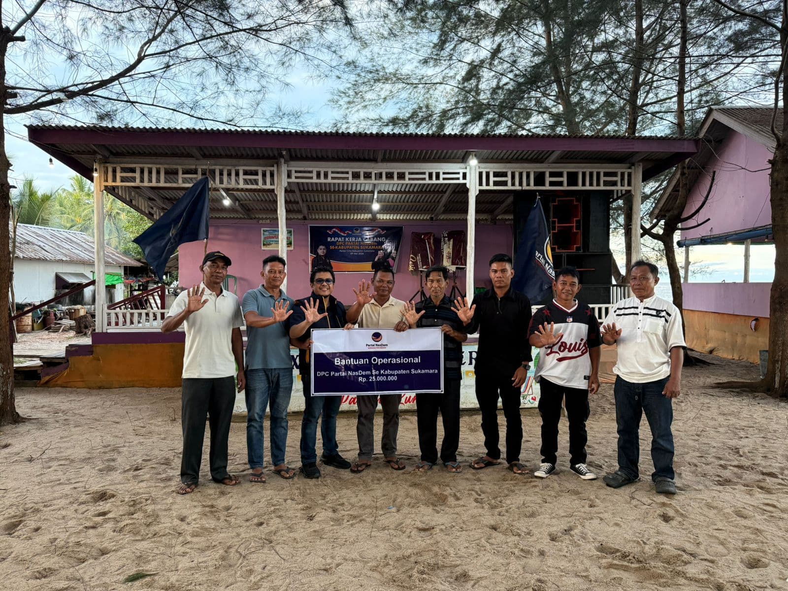 Bupati Sukamara Apresiasi Soliditas Partai NasDem dan Dukungan untuk DPC