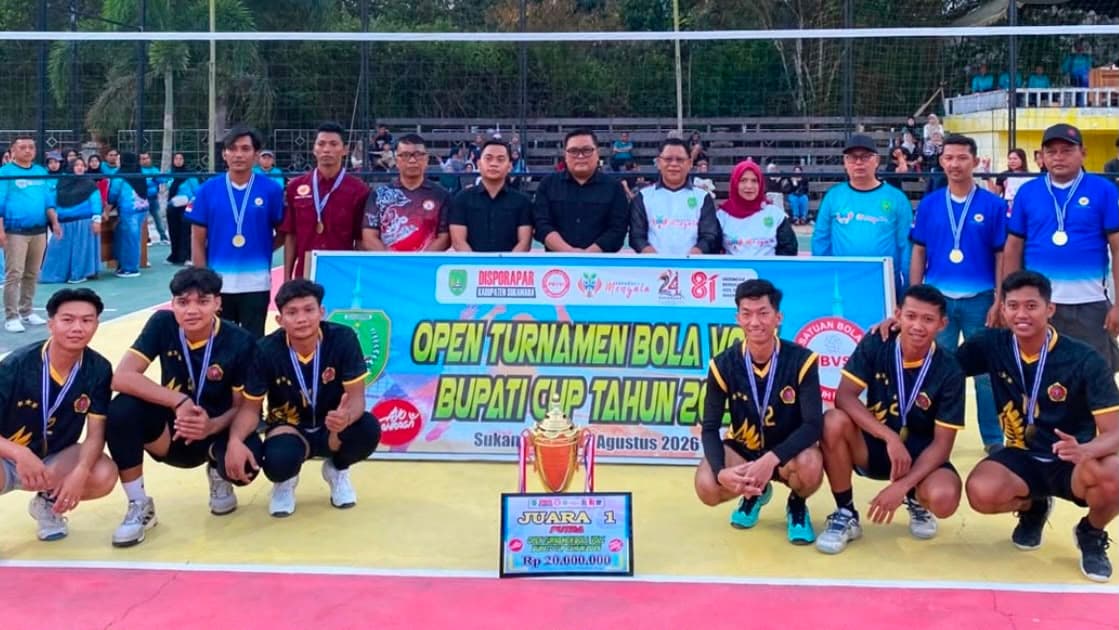 Bola Voli Bupati Cup Resmi Ditutup