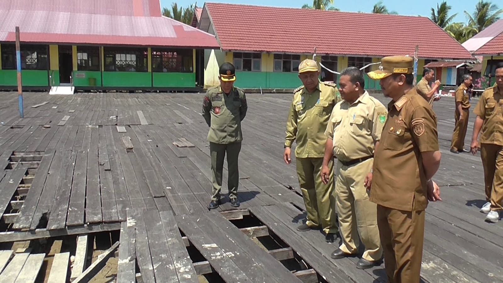 Halaman SMPN 1 Jelai Segera Dibenahi