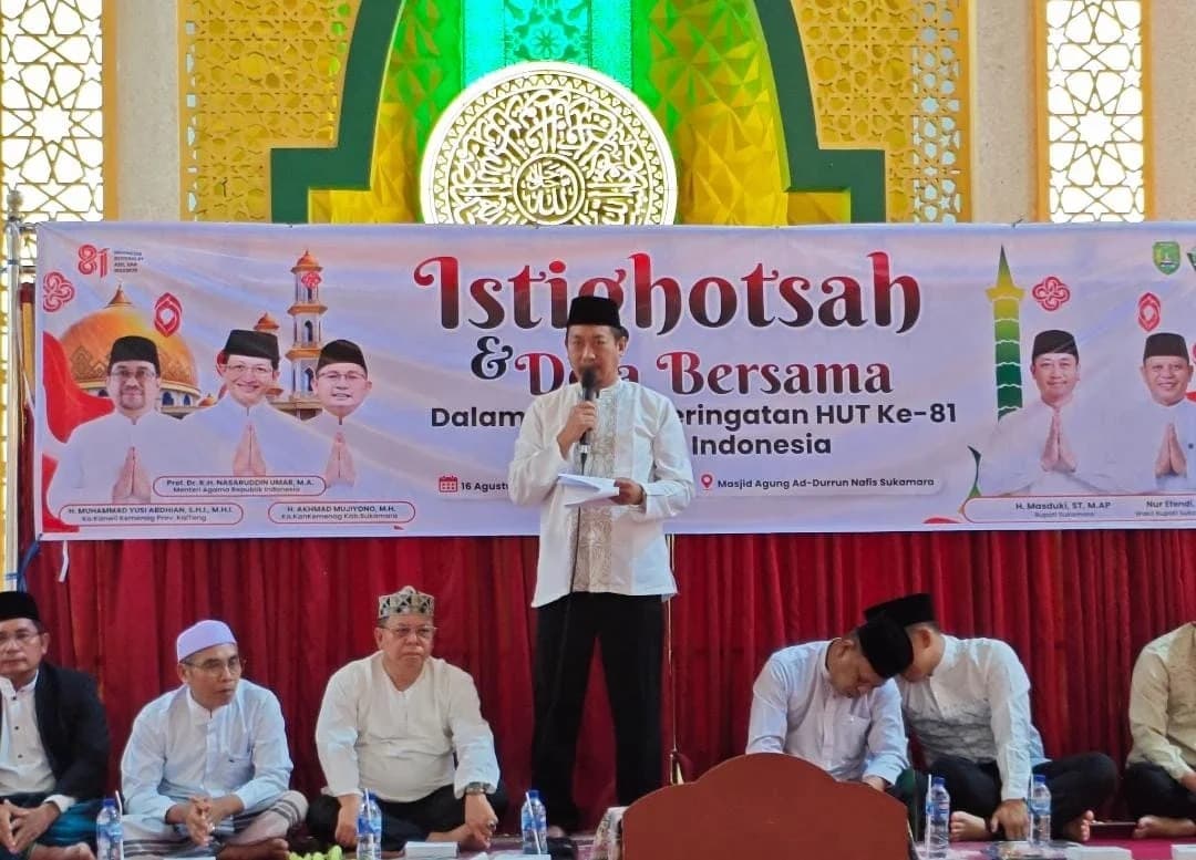 Pemkab Sukamara Gelar Istighosah Dan Doa Bersama
