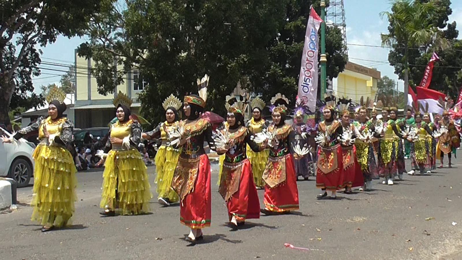 61 Regu Meriahkan Pawai Pembangunan HUT ke-81 RI