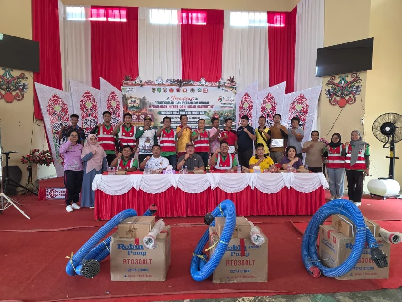 PT SKM Siagakan Pasukan Peduli Api Tangkal Karhutla
