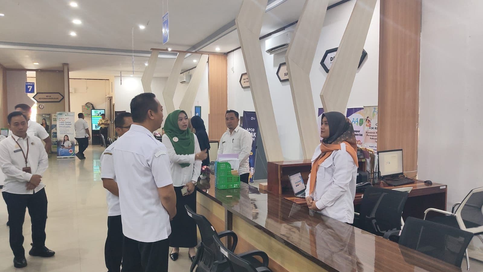 Sidak Mal Pelayanan Publik