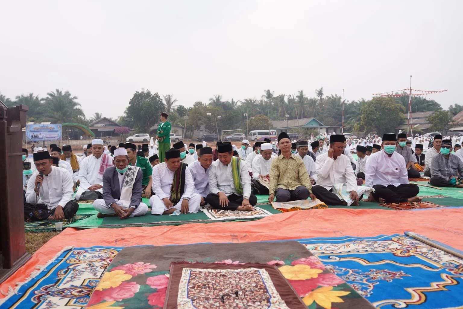 Bupati Sukamara Ikuti Salat Istisqa di Desa Natai Kondang
