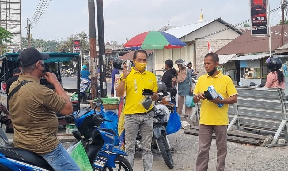 Masduki Apresiasi DPD Golkar Salurkan Masker Gratis