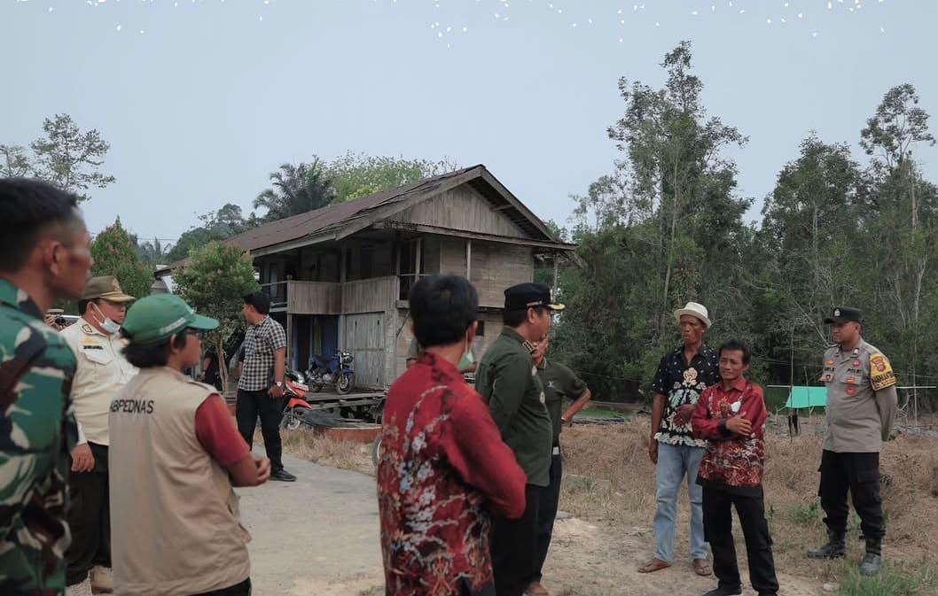 Bupati Sukamara Cek Pustu dan Poskesdes Sukaraja