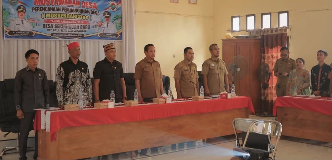 Bupati Sukamara Harapkan Pembangunan Sekuningan Baru Semakin Merata dan Tepat Sasaran