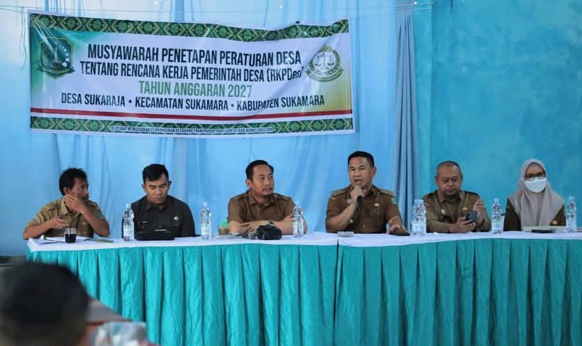 Bupati Sukamara Tekankan RKPDes 2027 Harus Tepat Sasaran